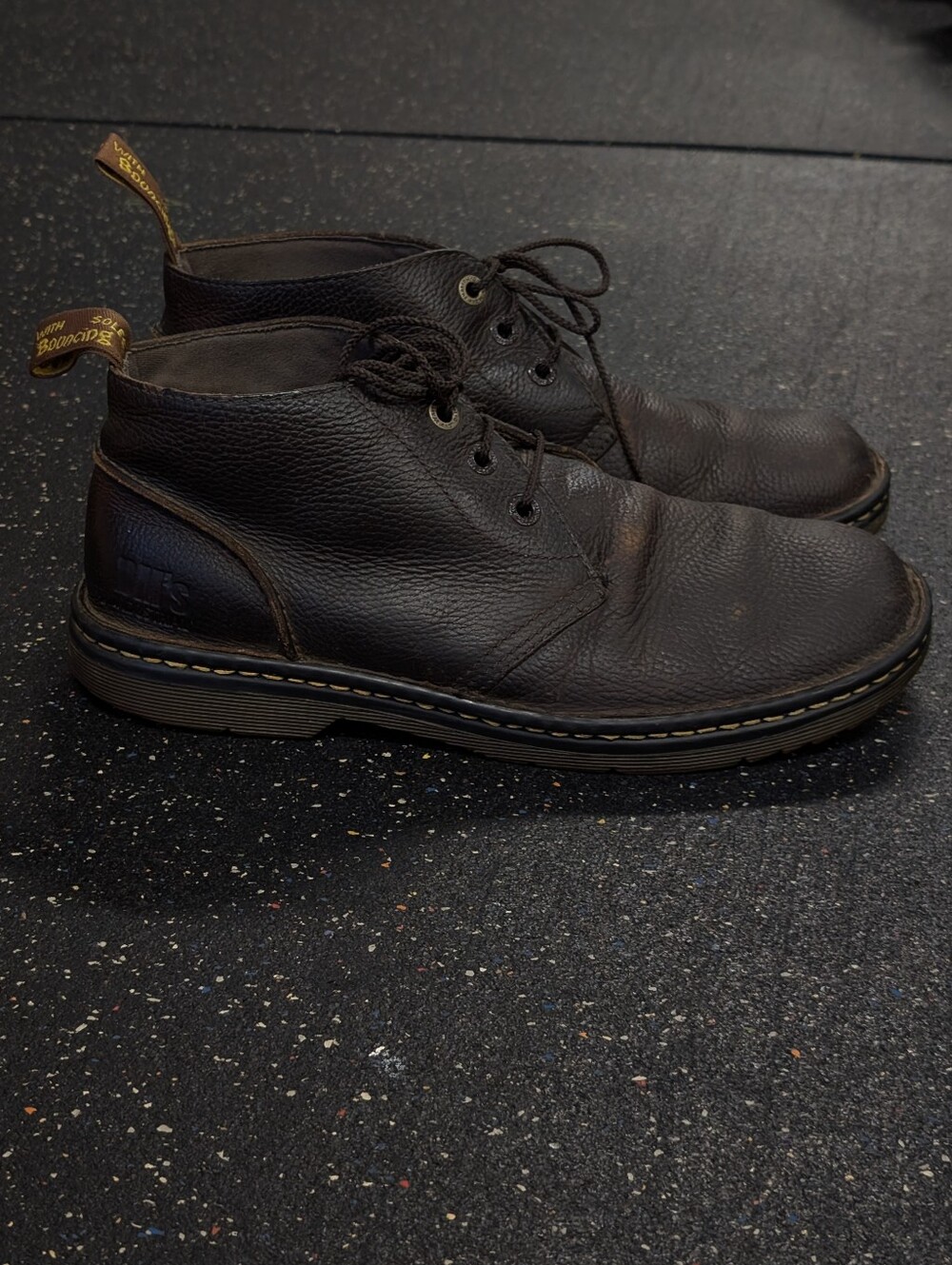 Dr Martens Brown Leather Sussex Chukka Boots